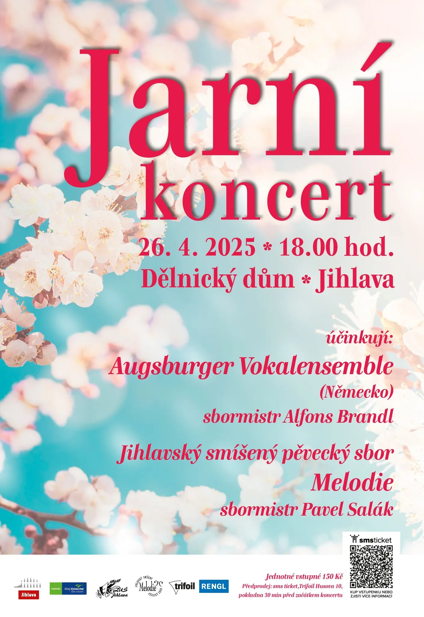 Jarní koncert 2025 plakát