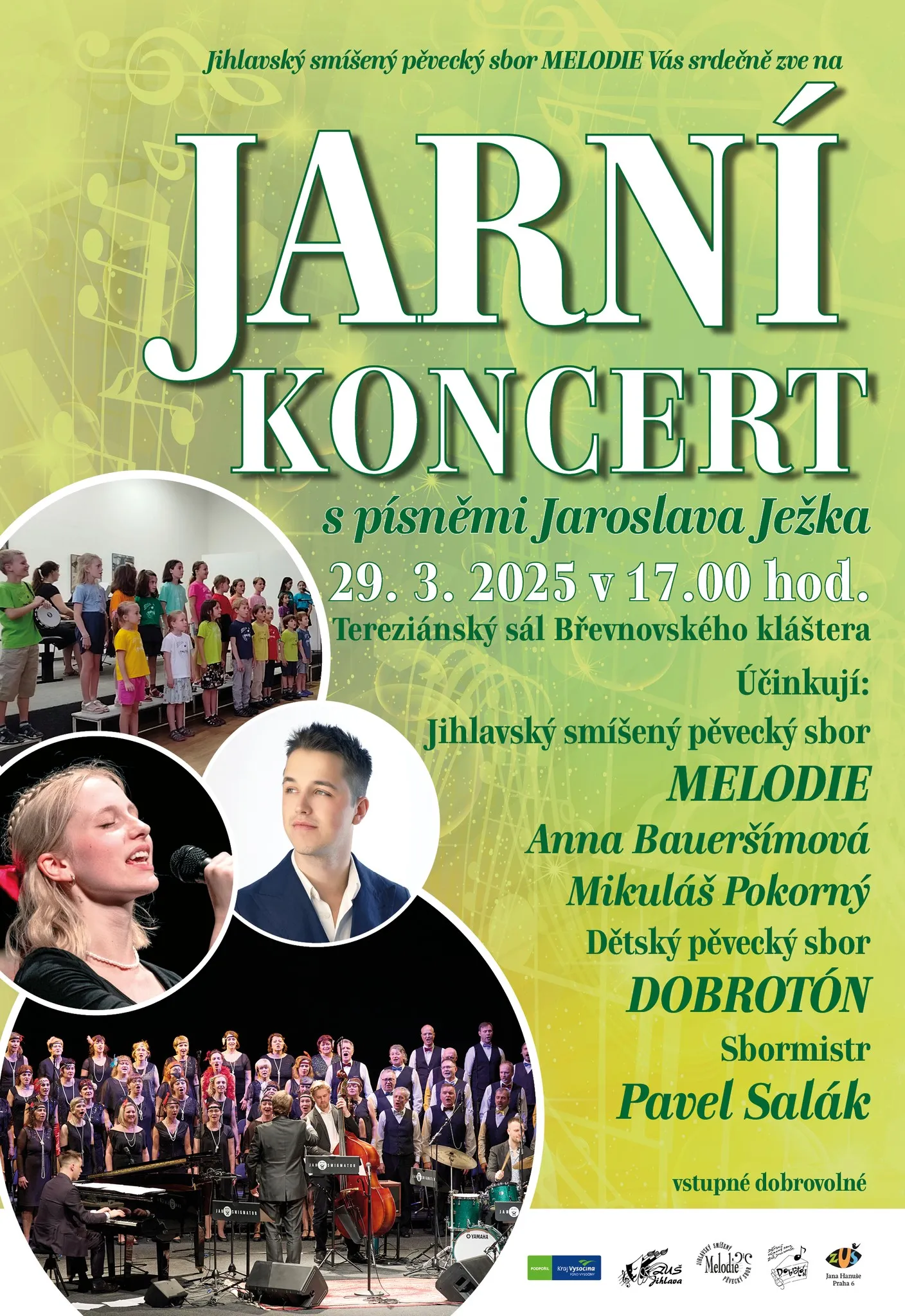 Jarní koncert Ježek 2025 plakát